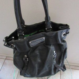 Marc by Marc Jacobs Standard🖤Supply Leather Shoulder Tote Bag Black